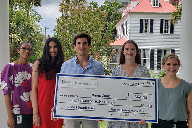 Check Presentation to the CARES Clinic