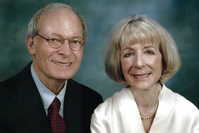 Edwin Rogers and his wife Teresa