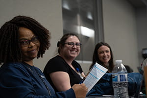 Faculty members attending a conference at MUSC