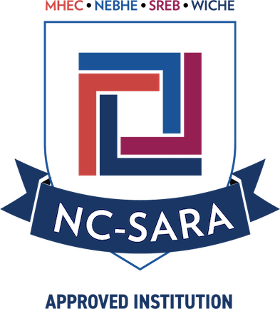 This image shows the NC-SARA approved institution logo