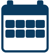 Vector icon of calendar page