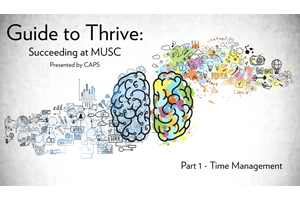 Guide to Thrive Part 1: time management